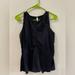 Athleta Tops | Athleta Black Workout Top | Color: Black | Size: M