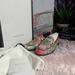 Gucci Shoes | Gucci Jordaan Multicolor Supreme Gg Canvass Floral Print Malaga Kid Loafers | Color: Pink/Red | Size: 5