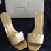 Jessica Simpson Shoes | Jessica Simpson Gold Shoes | Color: Gold | Size: 9.5