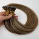 22" Hair Extensions Nano Rings Tip Halo Human Hair Extensions Remy Hair Extensions Double Drawn - 1g/s 50s/pack - (22" #M4/27 Medium Brown/Dark Blonde Mixed)