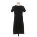 Old Navy Casual Dress - Shift: Black Solid Dresses - Women's Size Small