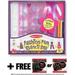 Fashion Fun: Stencil Set + FREE Melissa and Doug Scratch Art Mini-Pad Bundle 42222