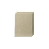 Senso Clear Primed Linen Panels - 16x20 - 3 Pack of Panels for Painting Oils Acrylics Pastels and More