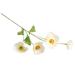 22.8 Artificial Poppy Anemone Stems Real Touch Poppy Anemones Fake Flowers with Stem for Wedding Bouquets Centerpiece Floral Arrangements