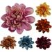 Cheers US 20Pcs/set Flowers Artificial Flowers Fake Flowers Heads Bulk Silk Flowers Crafts Handmake Wedding Decoration DIY Party Home Decor Wreath Gift Box Scrapbooking Craft Fake Flowers