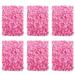Nuptio Artificial Flower Wall Decor Pink Silk Hydrangea Floral Wall Panels for Wedding Birthday Party Babyshower Room Backdrop Decoration 6Pack 24Ã—16