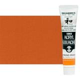 Turner Colour Works Acryl Gouache Artist Acrylic Paint - Single 20 ml Tube - Japanesque Strong Orange