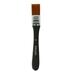 Htovila 1pc Professional Flat Paint Brush Nylon Trim Art Paintbrush Wooden Handle for Gesso Glues Varnishes Paint Acrylic Oil Gouache Watercolor Wall Painting Furniture Household