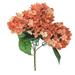 5-heads Artificial Flower Bouquet Simulation Floral Decor Home Office Ornament Fake Flower Orange