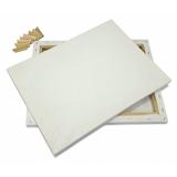 Lot 2 ARTIST CANVAS 12x16 Framed Pre-Stretched BLANK Cotton Double Gesso