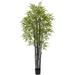 Nearly Natural 72 Black Bamboo Artificial Tree UV Resistant (Indoor/Outdoor) Green