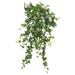 Vickerman 26 Green Mini Ivy Hanging Bush - Faux Indoor Plant Bush - Greenery For Home Or Office Decor - Maintenance Free