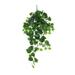 Artificial Hanging Plants Boston Fern Fake Greenery Vine UV Resistant Plastic Plants for Wall Hanging Baskets Wedding Garden Decoration