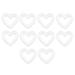 2/5/10 pcs White Polystyrene Foam Craft Balls Foam Heart Shapes DIY 13.5CM