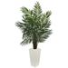 5.5 Areca Artificial Palm Tree in White Tower Planter