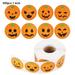 Altsales 500pcs Halloween round Stickers 1.5 Self Adhesive Label Paper Candy Bags Pumpkin Stickers Package Seal Gift Packaging Sealing Crafts