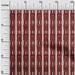 oneOone Viscose Jersey Dark Red Fabric Stripe & Women Face Dress Material Fabric Print Fabric By The Yard 60 Inch Wide