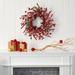 Nearly Natural Plastic Holiday Wreath 24.00 (Assorted Colors)