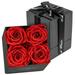 Immortal Fleur 4 Red Preserved Rose Box in an Elegant Square Box | Real Preserved Flowers