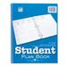STUDENT PLAN BOOK 11 x8.5 WEEKLY FORMAT