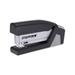 InJoy Spring-Powered Compact Stapler 20-Sheet Capacity Black