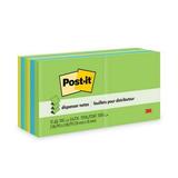 Post-it Original Pop-up Refill Value Pack 3 x 3 Floral Fantasy Collection Colors 100 Sheets/Pad 12 Pads/Pack (R33012AU)