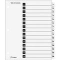 Cardinal 61513CB OneStep Printable Table of Contents Dividers