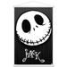 Disney Tim Burton s The Nightmare Before Christmas - Close-Up Wall Poster with Wooden Magnetic Frame 22.375 x 34