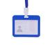 YUEHAO Household Tools 3 Transverse X Card With Lanyard Protector Inches Card Pp Holder 4 Clear Office & Stationery Business Card Holder Blue