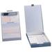 Saunders Manufacturing SAU11025 Form Holder- w- Calc On Clip- 1-.50in. Stor- 8-.50in.x12in.- Aluminum