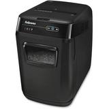 Fellowes AutoMax 150C Hands Free Paper Shredder Cross Cut - 150 Per Pass - for shredding Staples Paper Clip Credit Card Paper CD DVD Junk Mail - 0.156 x 1.500 Shred Size - P-4 - 11 ft/min -