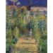 Monet s Garden at Vetheuil 1880 Poster Print by Claude Monet (18 x 24)