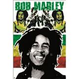 Bob Marley - Smile Laminated Poster (24 X 36)