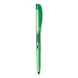 Brite Liner Highlighter Fluorescent Green Ink Chisel Tip Green/black Barrel Dozen | Bundle of 10 Dozen