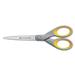 Titanium Bonded Scissors 7 Long 3 Cut Length Gray/yellow Straight Handle | Bundle of 2 Each