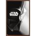 Star Wars: Saga - Darth Vader Mask Close-Up Wall Poster 22.375 x 34 Framed