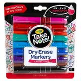 Crayola Take Note Dry Erase Markers Various Colors Office & School Supplies 12 Count