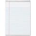 TOPS Docket Wirebound Legal Writing Pads - Letter 70 Sheets - Wire Bound - 0.34 Ruled - 16 lb Basis Weight - 8 1/2 x 11 - 11 x 8.5 - White Paper - 3 / Pack