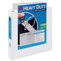 Heavy-Duty View Binder With Durahinge One Touch Ezd Rings/extra-Wide Cover 3 Ring 1.5 Capacity 11 X 8.5 White (1319) | Bundle of 5 Each