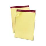 Gold Fibre Canary Quadrille Pads 4 sq/in Quadrille Rule 8.5 x 11.75 Canary 50 Sheets