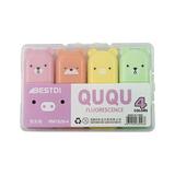 Clearance! EQWLJWE Novelty Cute Mini Bear Highlighter Pens & Assorted Macaron Colors Chisel Tip Marker Pens for Writing Graffiti Stationery for Office Writing & School Office Supplies(4PCS)