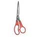 Value Line Stainless Steel Shears 8 Long 3.5 Cut Length Red Straight Handle | Bundle of 5 Each