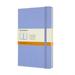 Moleskine Classic Hard Cover Notebook 5 x 8-1/4 Ruled 120 Sheets Hydrangea Blue