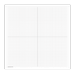 Large Dry-Erase Magnet 1 Squares XY Axis