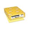 Exact Index Card Stock 110 lb 8.5 x 11 Canary 250/Pack