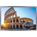 Timeless Visions - Roman Colosseum Wall Poster 14.725 x 22.375 Framed