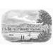 Cincinnati 1800. /Nview Of Cincinnati Ohio In 1800. Wood Engraving American 1847. Poster Print by (18 x 24)