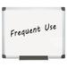 Value Lacquered Steel Magnetic Dry Erase Board 24 x 36 White Aluminum Frame