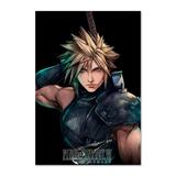 Final Fantasy 7 Remake Poster | Exclusive Cloud Strife Key Art | High Quality 16x24