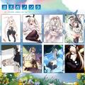 Riapawel 8Pcs/Set The Quintessential Quintuplets Yosuga no Sora SPYÃ—FAMILY Hyouka Genshin Impact Poster For Bedroom Home Decoration